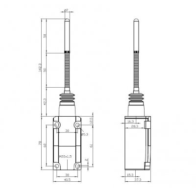 3SE5112-0CR01 - Rozměrový výkres