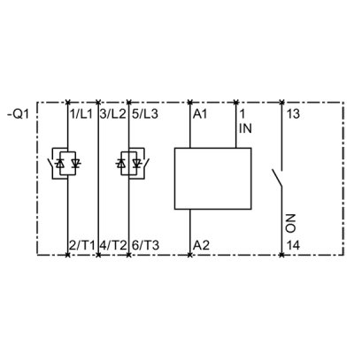 3RW3028-1BB14 - Schéma