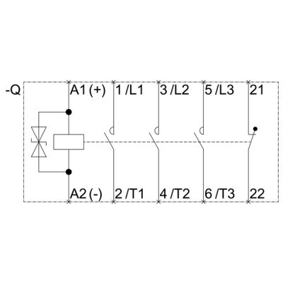 3RT2015-1KB42 - Schéma