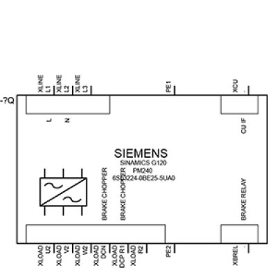 6SL3224-0BE27-5UA0 - schéma