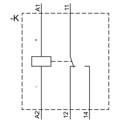 3RQ3118-2AB00 - Vnitřní schéma zapojení