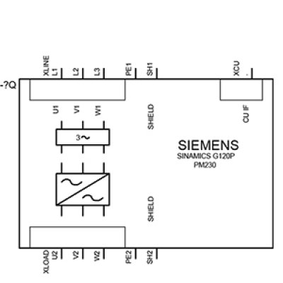 6SL3223-0DE33-0AA0 - schéma 1