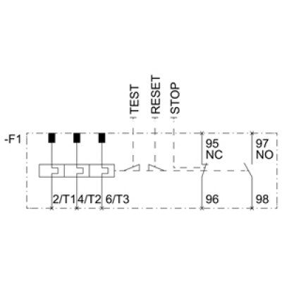 3RU2136-4HB0 - schéma zapojení