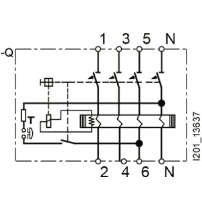 5SV3344-6KK12 - schéma zapojení