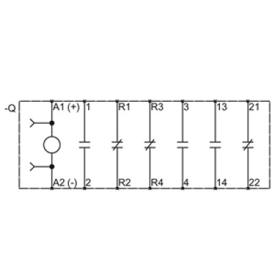 3RT2526-1BB40 - schéma zapojení 1