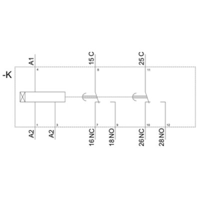 3RP2525-1BW30 - schéma