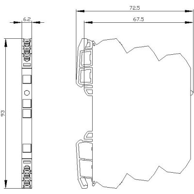 3RQ3018-2AB01 - Rozměrový výkres