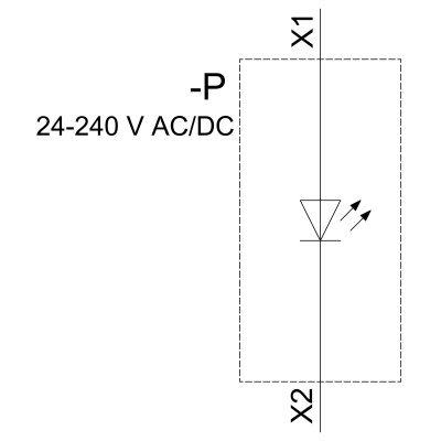 3SU1401-2BH50-3AA0 - Vnitřní schéma zapojení