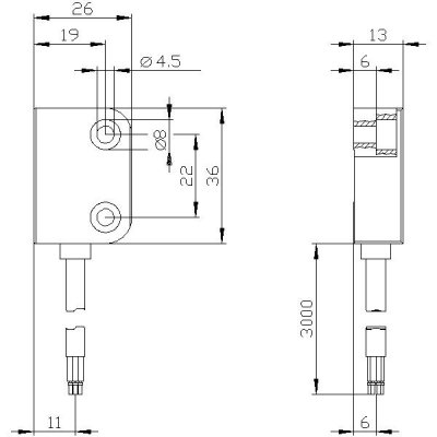 3SE6617-3CA04 - Rozměrový výkres