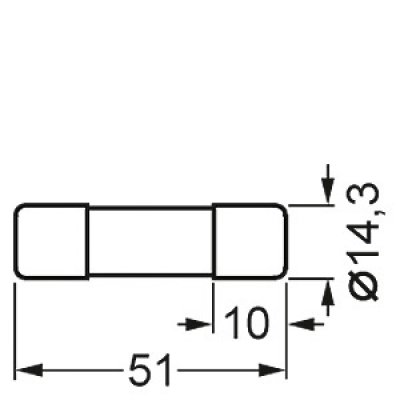 3NC1432-0MK - rozměrový výkres