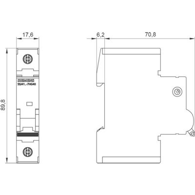 5SJ4103-7HG40 - Rozměrový výkres