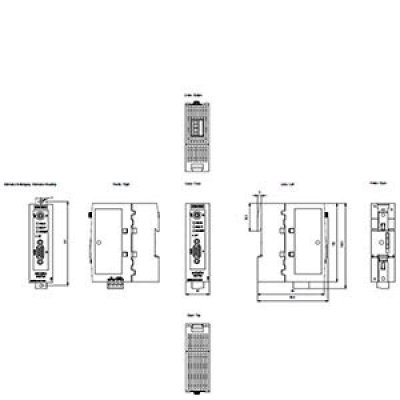 6NH9720-3AA01-0XX0 - rozměrový výkres